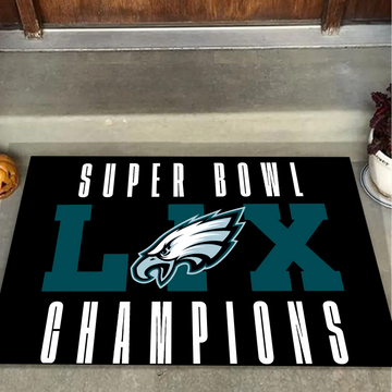 Philadelphia Eagles Super Bowl LIX Champions Doormat for Fans