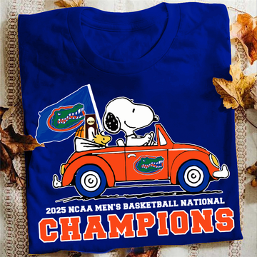 Florida Gators 2024-25. Men's Basketball National Champions T-Shirt for Gators Fans