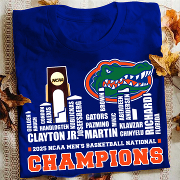 2024-25 National Champions T-Shirt for Florida Gators Fans