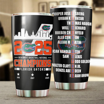 2025 Florida Gators Champions Tumbler for Florida Gators Fans