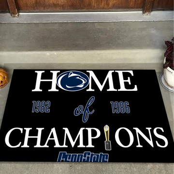 Home of Champions Penn State Nittany Lions Doormat for Penn State Fans