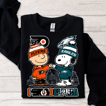 Philadelphia Flyers x Eagles Snoopy Shirt – Philly Sports Fans Tee