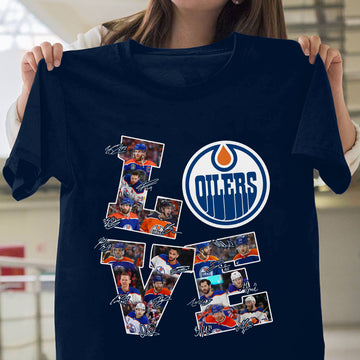 Love OIlers T-Shirt for Edmonton Oilers Fans