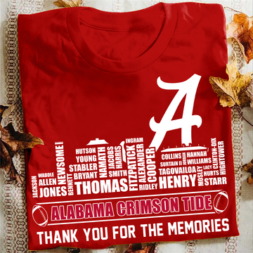 Alabama Crimson Tide Fan T-Shirt – Roll Tide, All Day!