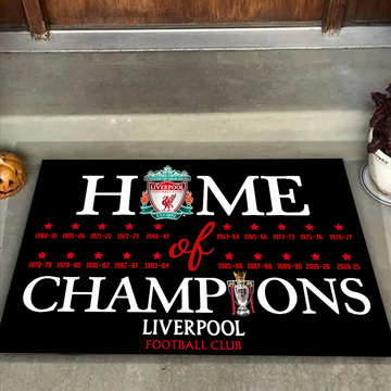 Home of Champions Liverpool Doormat for The Kop Fans