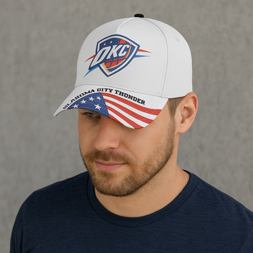 Oklahoma City Thunder 4th of July Baseball Cap For OKC Fans