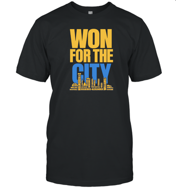 Won For The City T-Shirt for Oklahoma City Thunder Fans