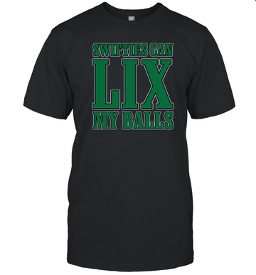 Swifties Can Lix My Ball T-Shirt CJ Gardner-Johnson Tee For Eagles Fans