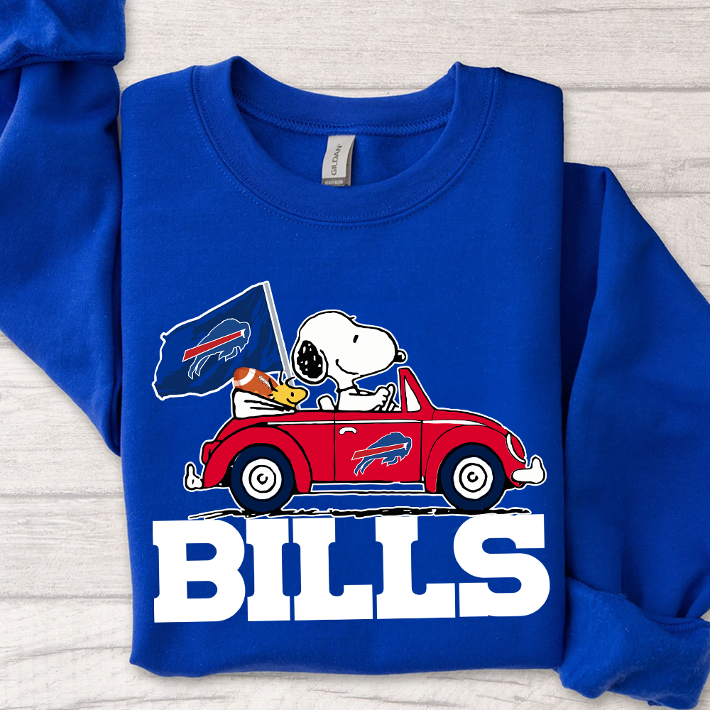 Buffalo Bills Snoopy T-Shirt for Fans Bills Tee