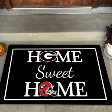 Home Sweet Home Georgia Bulldogs Doormat for Fans