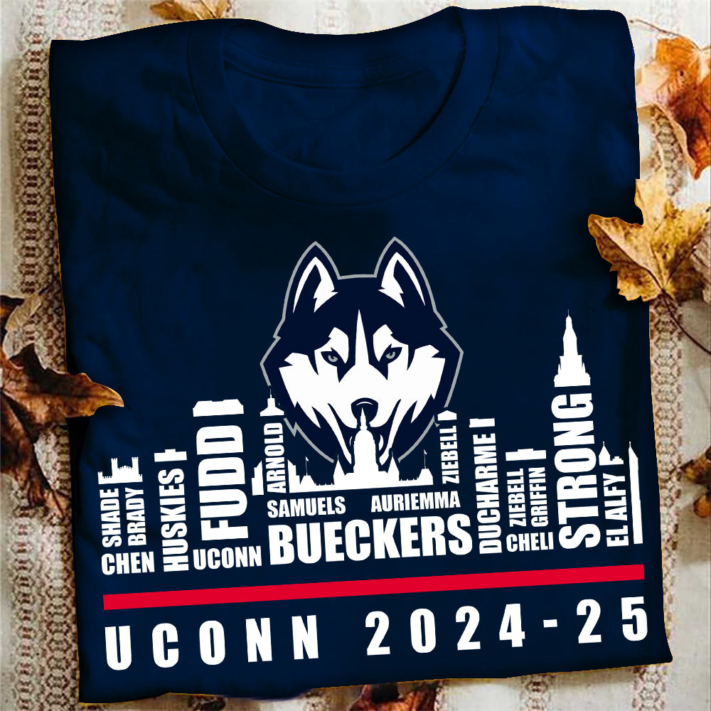 Uconn 2024-25 T-Shirt for Huskies Fans