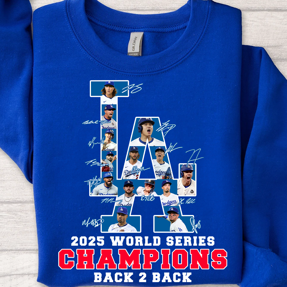 True Blue Los Angeles Tee for Fans