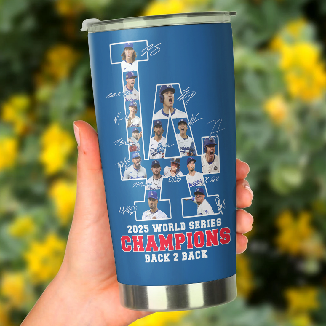 2025 World Series Champions Tumblers for LA Fans