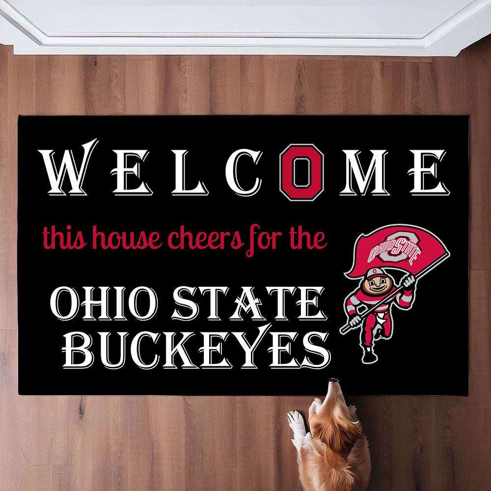 Welcome This House Cheers for The Ohio State Doormat