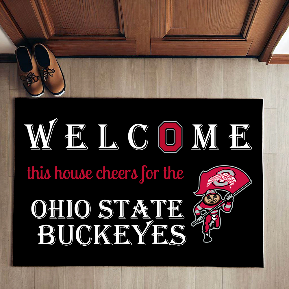 Welcome This House Cheers for The Ohio State Doormat