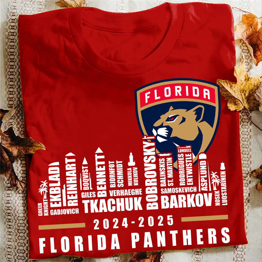 Florida Panthers 2024-25 T-Shirt for Panthers Fans