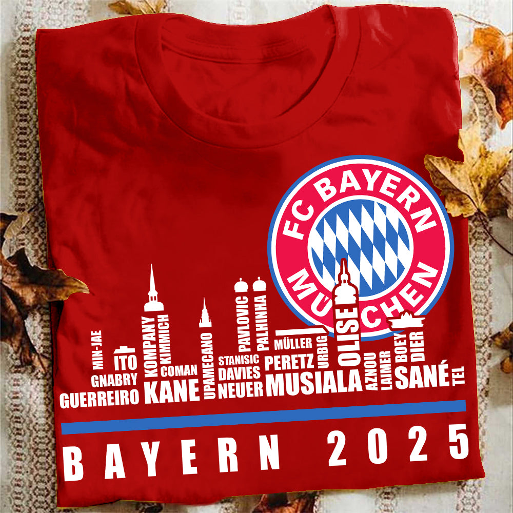 Bayern Munich 2025 T-Shirt for Fans