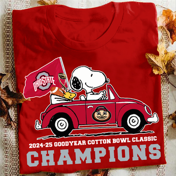 Ohio State Goodyear Cotton Bowl Classic Champions T-Shirt for Fans