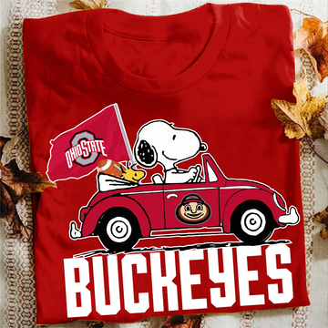 Ohio State Buckeyes Snoopy T-Shirt For Fans