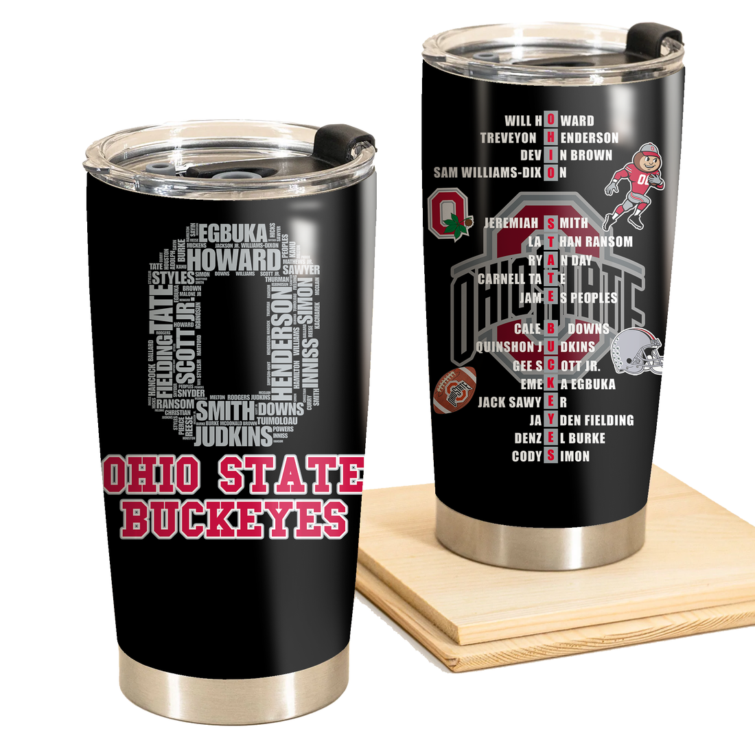 Ohio State Buckeyes 2024-25 Players Tumbler for Fans
