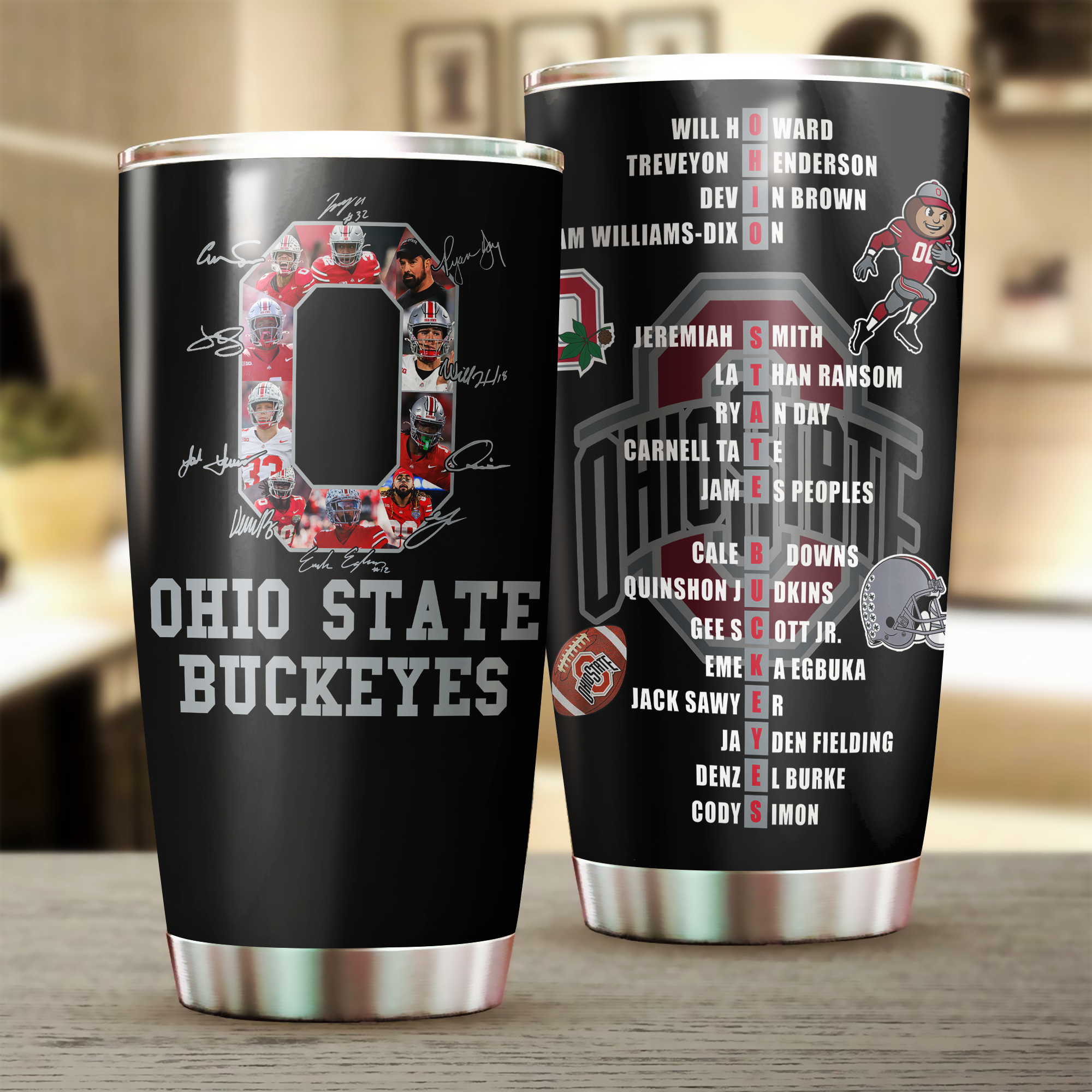 Ohio State Buckeyes 2024-25 Tumbler for Fans