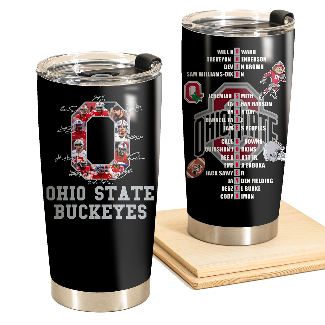 Ohio State Buckeyes 2024-25 Tumbler for Fans