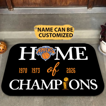 Customized Special Mat for Champions Fans Home