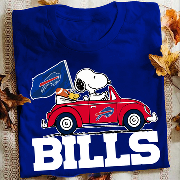 Buffalo Bills Snoopy T-Shirt for Fans Bills Tee