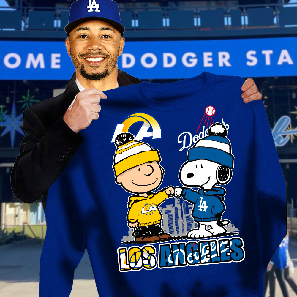 Baseball & Football Pride – LA Edition Tee