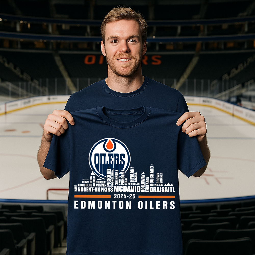 Edmonton Oilers 2024-25 T-Shirt for Fans