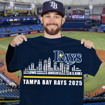 Tampa Bay Rays 2025 T-Shirt for Rays Fans
