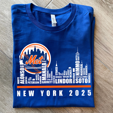 Let’s Go Mets! Bold Fan T-Shirt for True Queens Legends