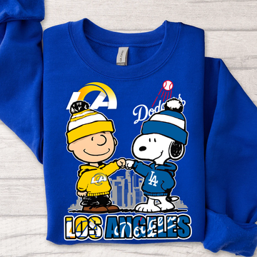 Baseball & Football Pride – LA Edition Tee