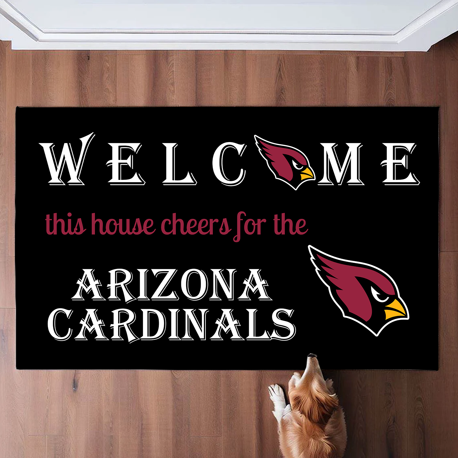 Personalized Doormat Welcome This House Cheer for Arizona Doormat