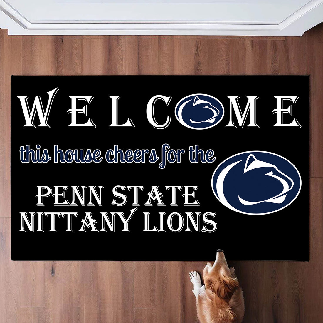 Welcome This House Cheer for Penn State Doormat