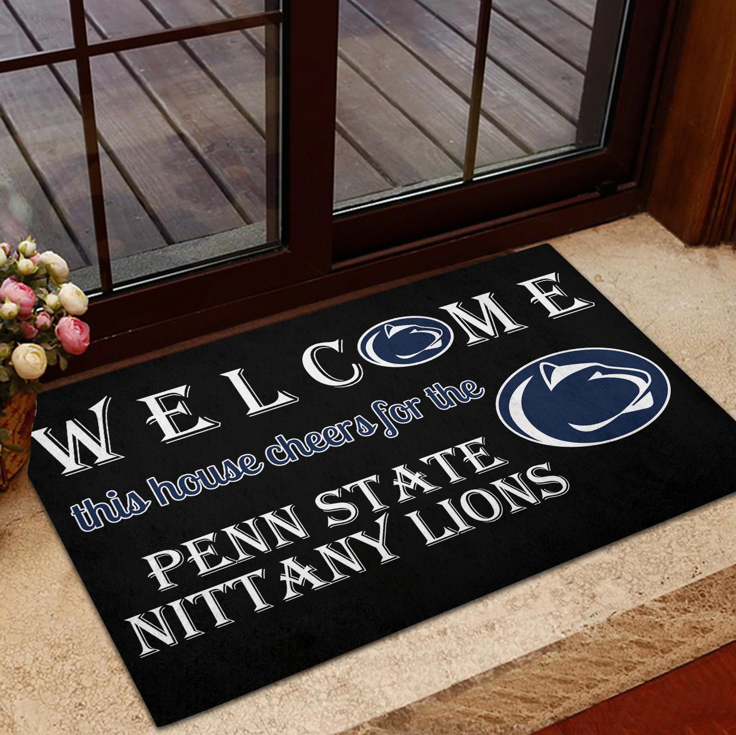 Welcome This House Cheer for Penn State Doormat