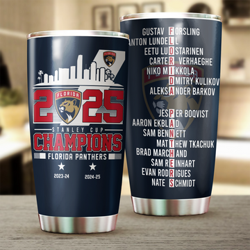 2025 Stanley Cup Champions Florida Panthers Tumbler for Fans