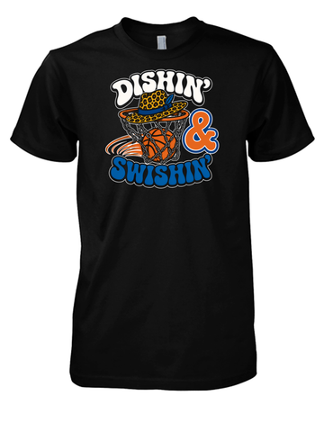 New York Basketball Fan T-Shirt - MSG Arena Pride Tee - NYC Hoops Culture - Black Cotton Shirt