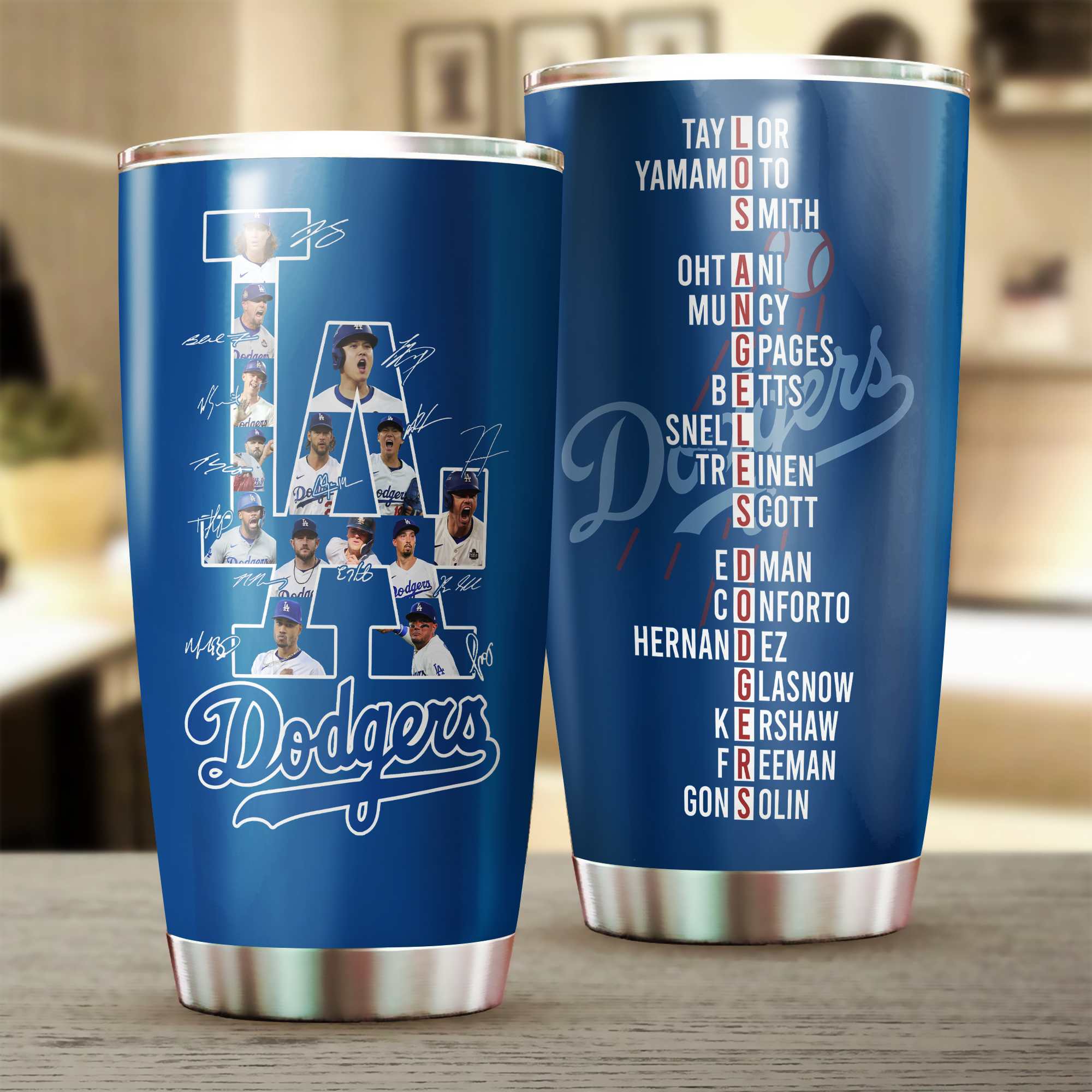 2025 Los Angeles Dodgers Tumblers for Dodgers Fans