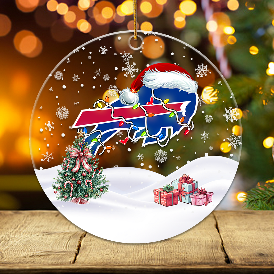 Buffalo Bills Christmas Ornaments Merry Christmas