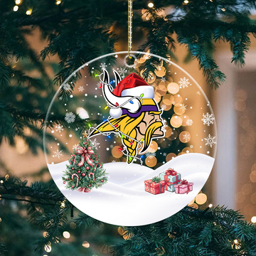 Minnesota Vikings Christmas Ornaments Merry Christmas