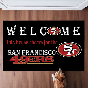 Welcome This House Cheer for San Francisco Doormat