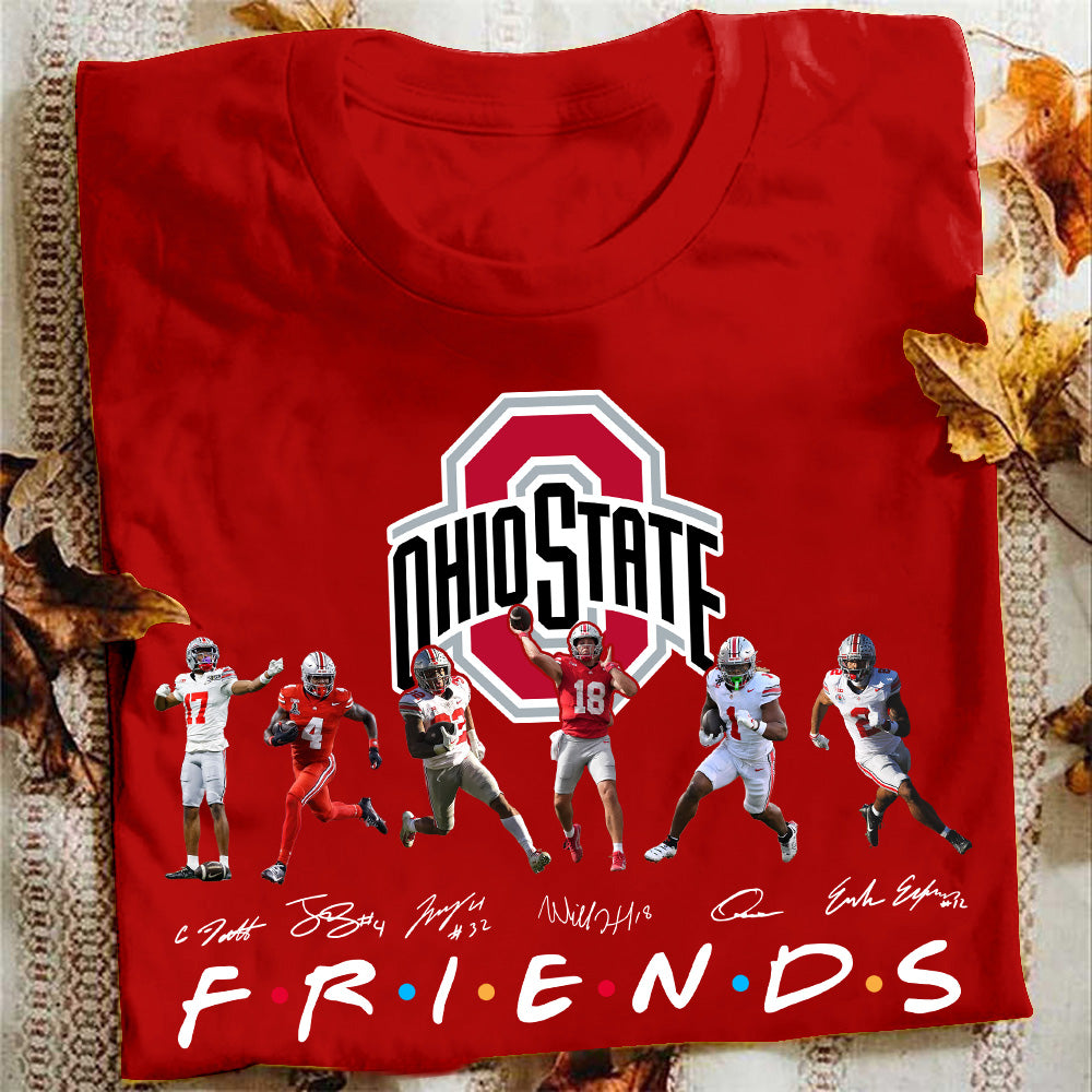 Ohio State Buckeyes Friends T-Shirt For Fans