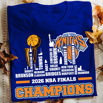 New York Basketball 2026 Champions Shirt for Fans