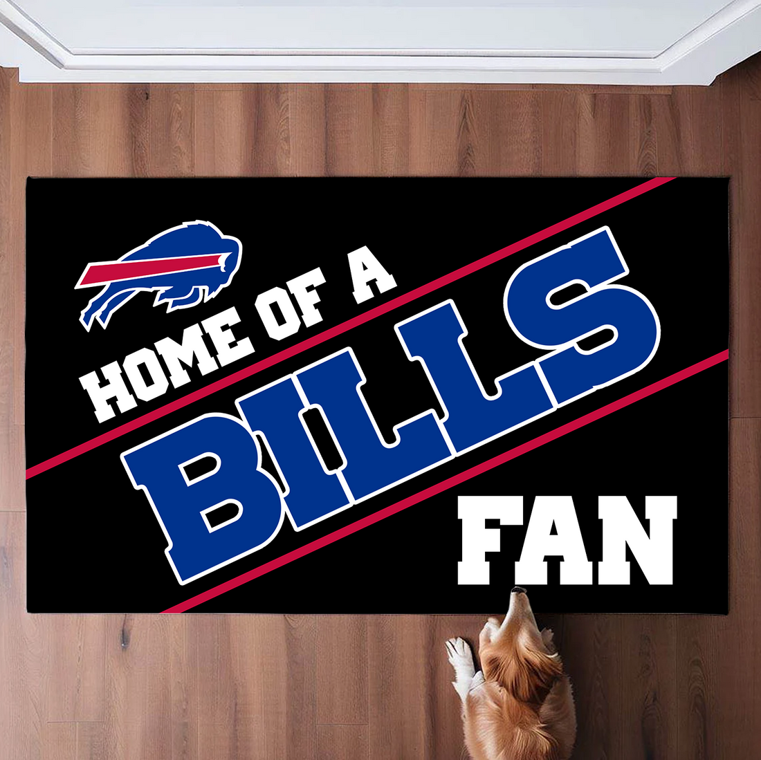 Home Of A Buffalo Bills Fan Doormat for Fans