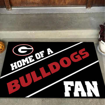 Home Of A Georgia Bulldogs Fan Doormat for Fans