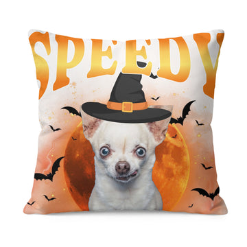 Personalized Pillow for Your Pet - Happy Halloween