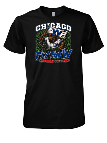 Chicago Basketball Fan T-Shirt - Windy City Hoops Pride Tee - Black Cotton Shirt for True Fans