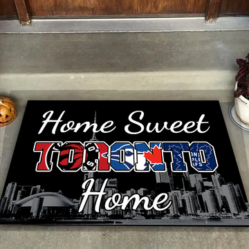 Home Sweet Home Mat for Blue Jays Fans