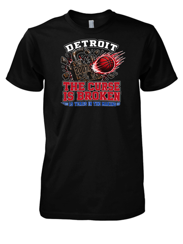 Detroit Basketball 2026 Playoff Run T-Shirt - Motor City Championship Dreams Tee